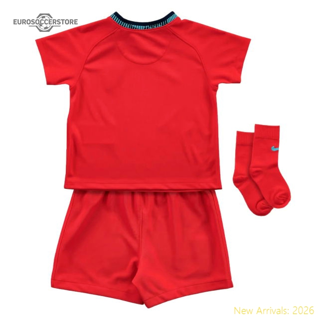 2022-2023 England Away Baby Kit (Infants) (Beckham 7)-Football Jersey Hub