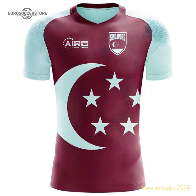 2025-2026 Singapore Home Concept Football Shirt - Womens-Football Jersey Hub