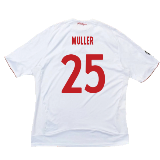Bayern Munich 2008-09 Third Shirt ((Very Good) XXL) (Muller 25)-Football Jersey Hub