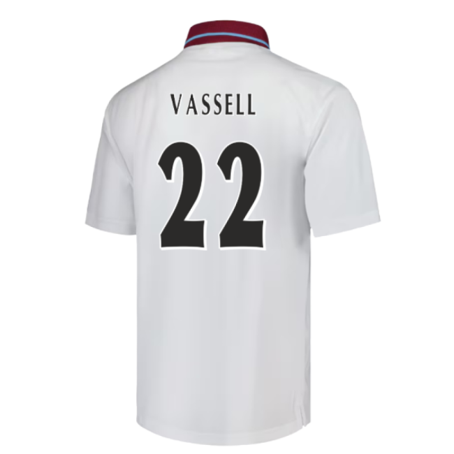 Aston Villa 2000 Away Retro Shirt (Vassell 22)-Football Jersey Hub