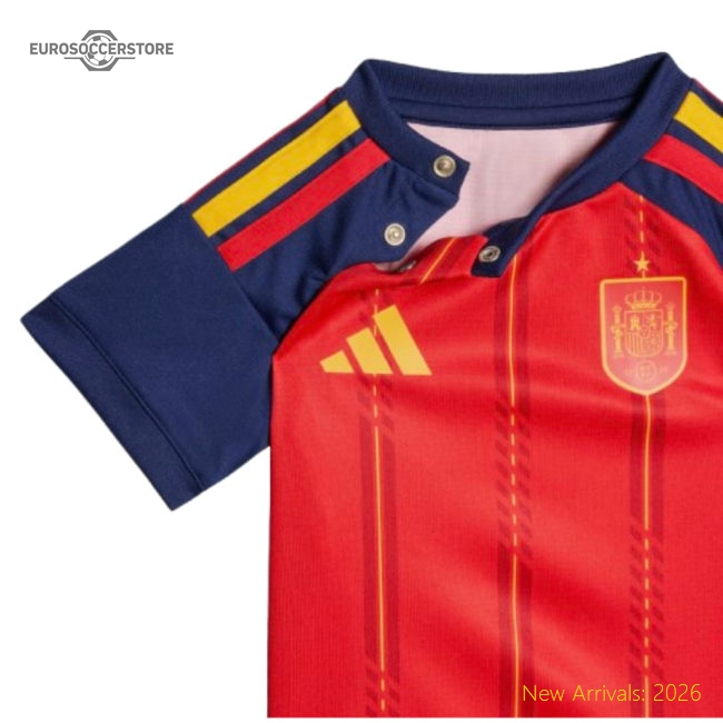 2026-2027 Spain Home Baby Kit-Football Jersey Hub