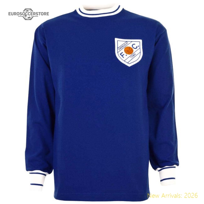 Shrewsbury Town 1965-1968 Retro Football Shirt-Football Jersey Hub