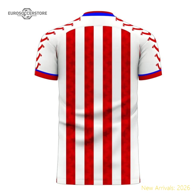 Paraguay 2025-2026 Home Concept Football Kit (Viper) - Baby-Football Jersey Hub