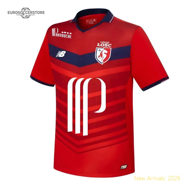 Lille 2016-17 Away Shirt (M) (Mint)-Football Jersey Hub