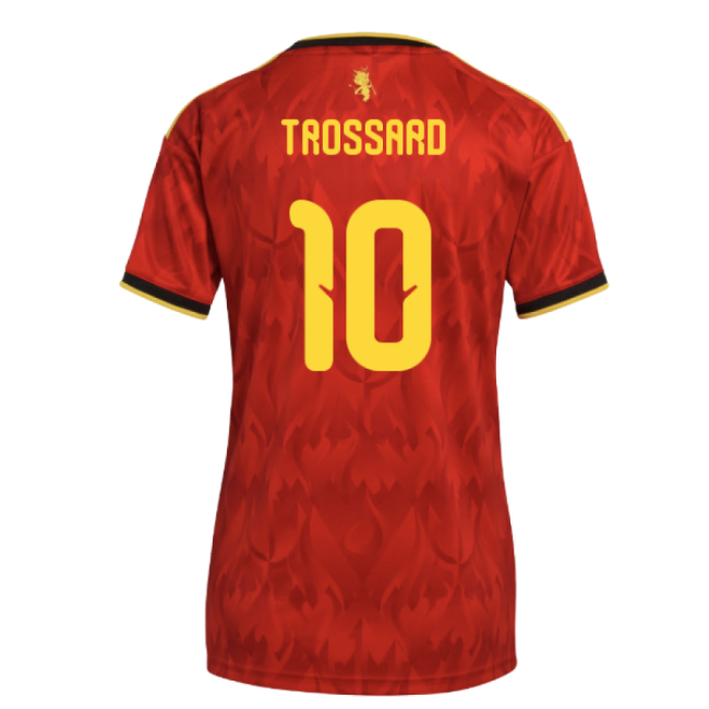 2026-2027 Belgium Home Shirt (Womens) (Trossard 10)-Football Jersey Hub