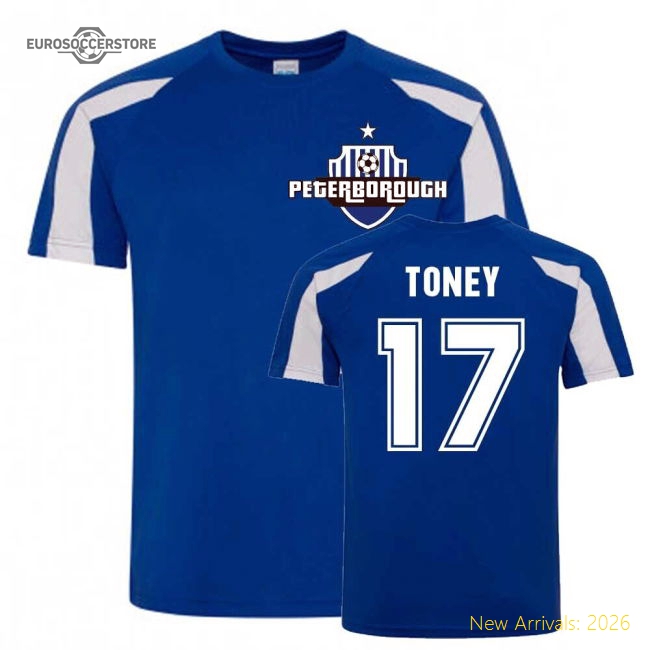Ivan Toney Peterborough Sports Training Jersey (Blue)-Football Jersey Hub