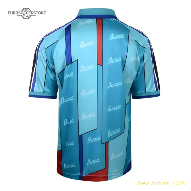 Score Draw Barcelona 1997 ECWC Final Retro Football Shirt (RONALDINHO 10)-Football Jersey Hub