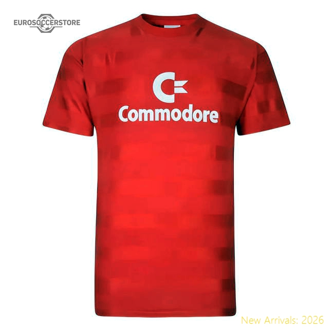 Score Draw Bayern Commodore 1985 Trikot Retro Football Shirt-Football Jersey Hub
