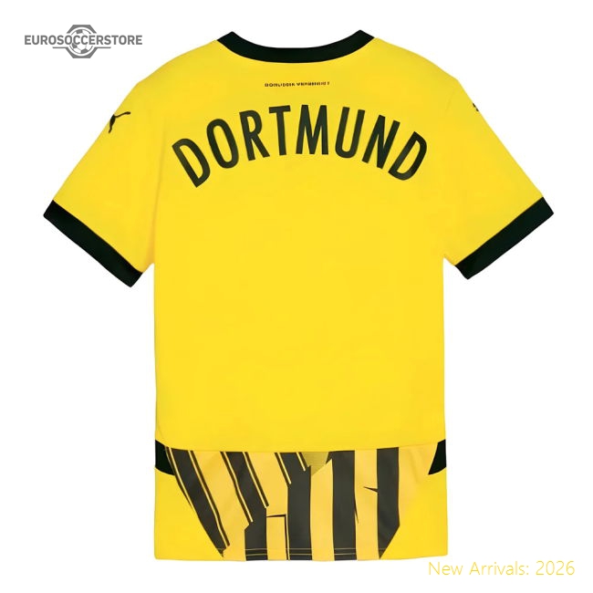 2024-2025 Borussia Dortmund Cup Shirt (Kids)-Football Jersey Hub