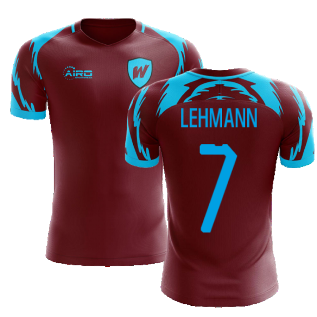 2025-2026 West Ham Home Concept Football Shirt (Lehmann 7)-Football Jersey Hub