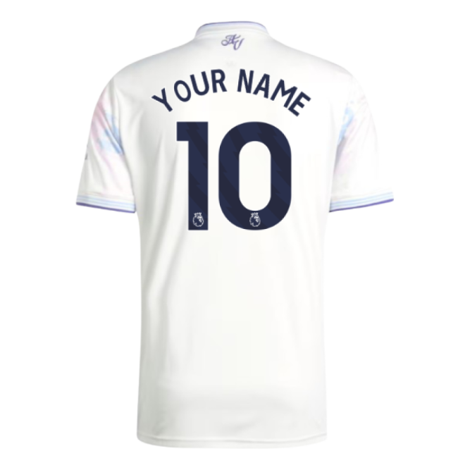 2025-2026 Aston Villa Third Shirt (Your Name)-Football Jersey Hub