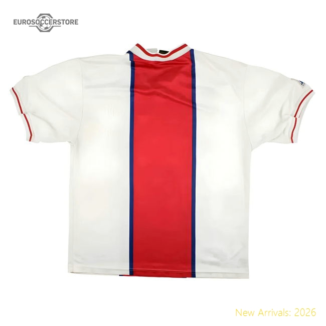 PSG 1995-96 Away Shirt (Sponsorless) (L) (Very Good)-Football Jersey Hub