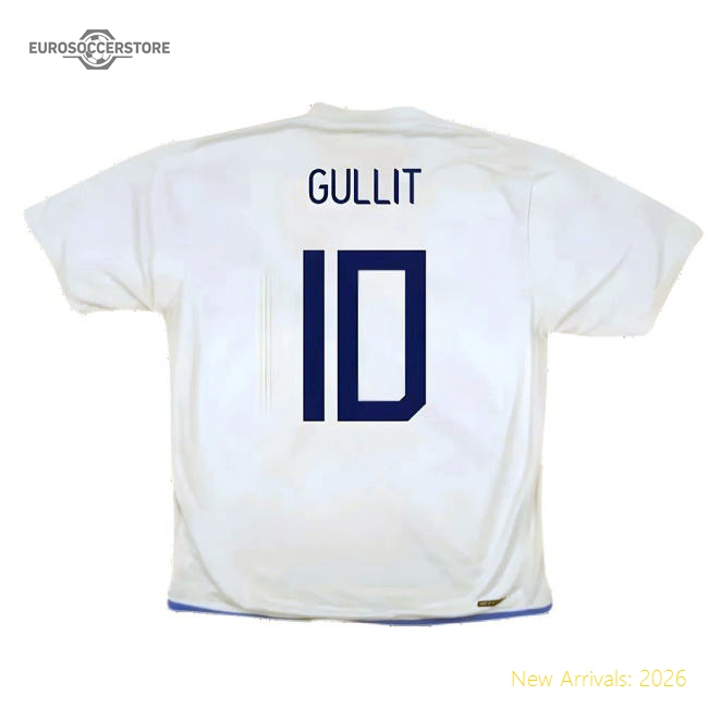 Holland 2006-08 Away Shirt ((Very Good) S) (Gullit 10)-Football Jersey Hub
