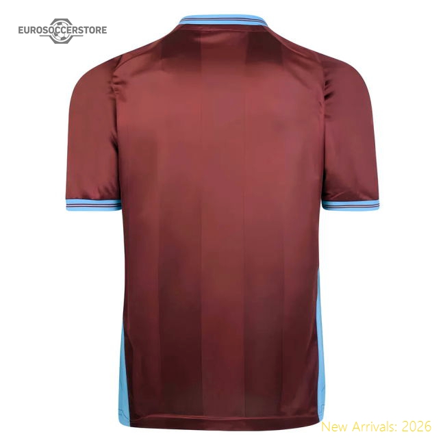 Score Draw Aston Villa 1982 1984 Retro Football Shirt-Football Jersey Hub