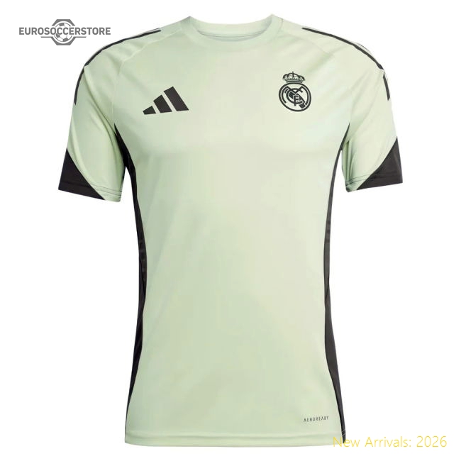 2025-2026 Real Madrid Training Jersey (Almost Lime) (Arda Guler 15)-Football Jersey Hub