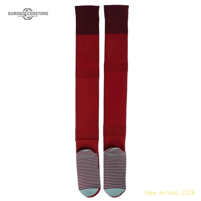 2022-2023 Liverpool Home Socks (Red)-Football Jersey Hub