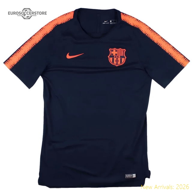 Barcelona 2018-19 Nike Training Shirt (1) (S) (Mint)-Football Jersey Hub