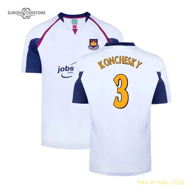 2006 West Ham FA Cup Final Shirt (Konchesky 3)-Football Jersey Hub