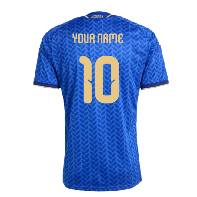 2026-2027 Italy Home Shirt (Your Name)-Football Jersey Hub