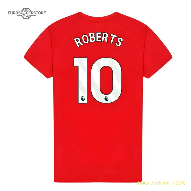Sunderland Poly T-Shirt (Red) - Kids (Roberts 10)-Football Jersey Hub