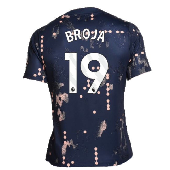 2024-2025 Chelsea Academy Pro Pre-Match Shirt (Obsidian) (Broja 19)-Football Jersey Hub