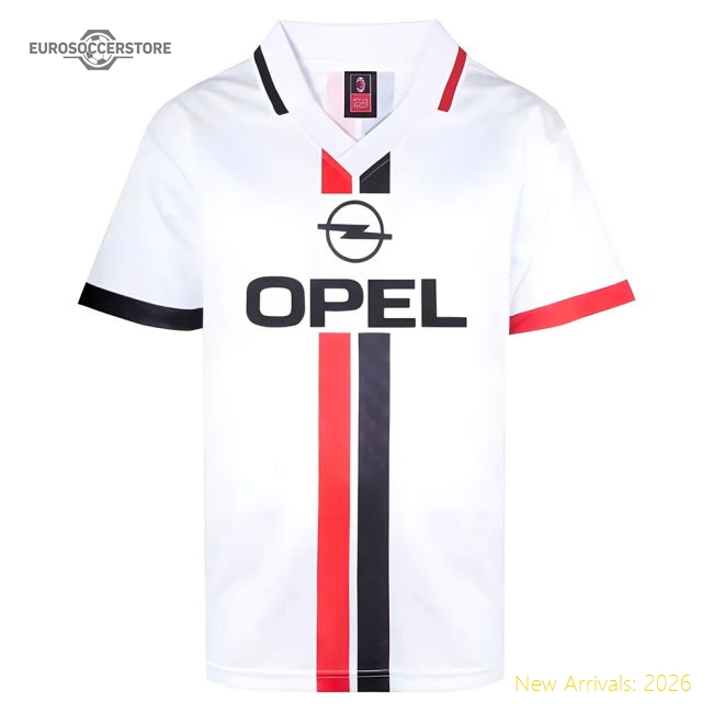 AC Milan 1996 Away Retro Shirt-Football Jersey Hub