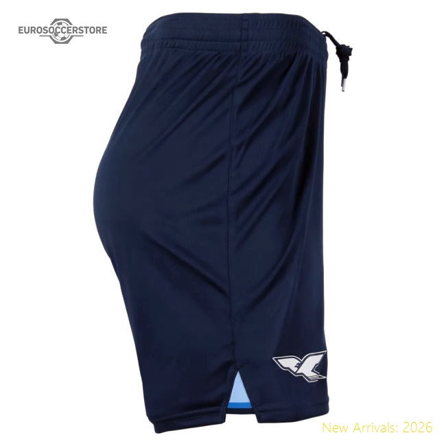 Lazio 125th Anniversary Home Shorts (Navy)-Football Jersey Hub