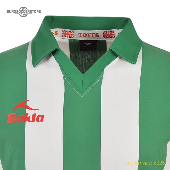 Blyth Spartans 1978-1980 Home Bukta Retro Football Shirt-Football Jersey Hub
