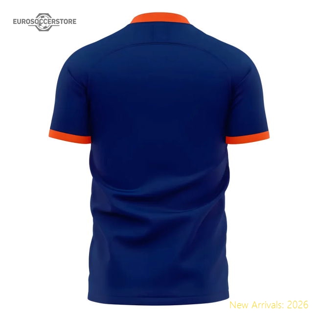 Montpellier 2025-2026 Home Concept Football Kit (Libero)-Football Jersey Hub