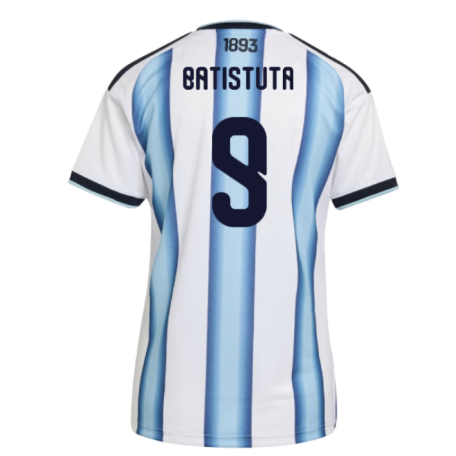 2026-2027 Argentina Home Shirt (Womens) (Batistuta 9)-Football Jersey Hub