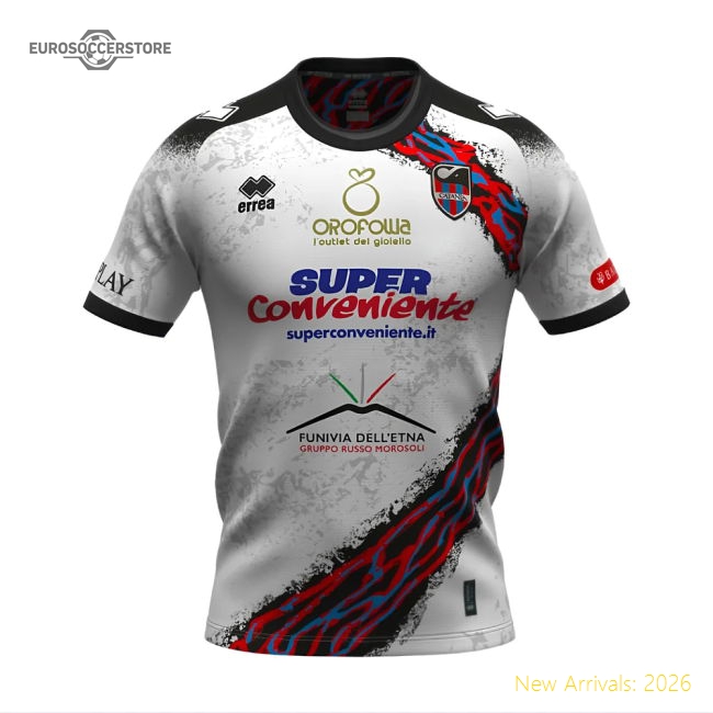 2023-2024 Catania Away Shirt-Football Jersey Hub