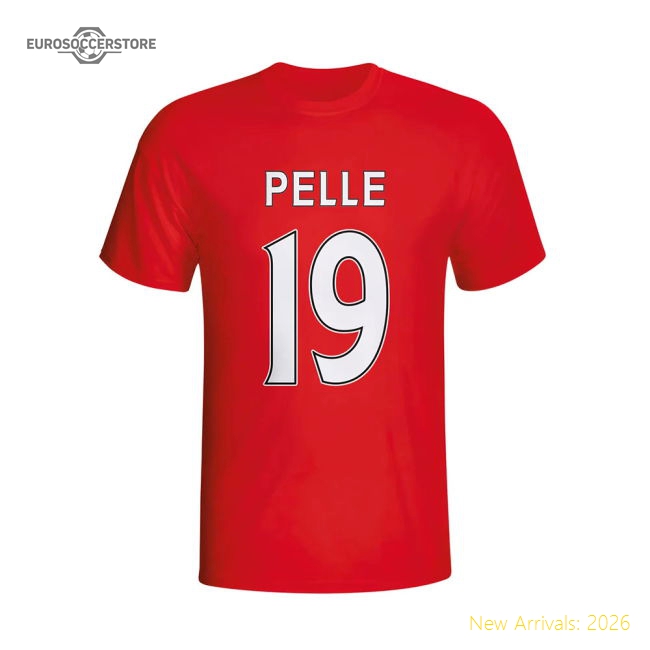 Graziano Pelle Southampton Hero T-shirt (red)-Football Jersey Hub