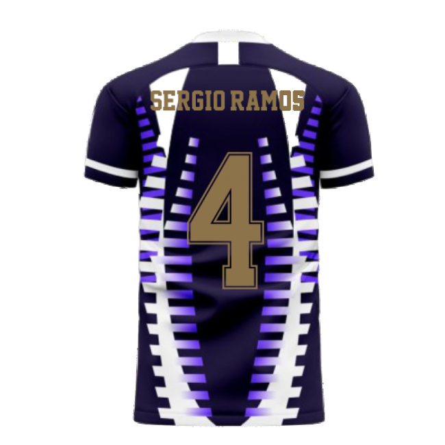 Madrid 2025-2026 Third Concept Football Kit (Libero) (SERGIO RAMOS 4)-Football Jersey Hub
