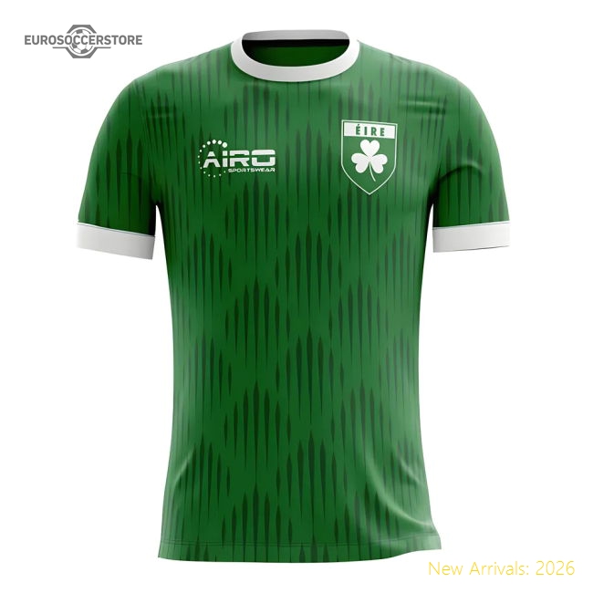 2025-2026 Ireland Airo Concept Home Shirt (Your Name) -Kids-Football Jersey Hub