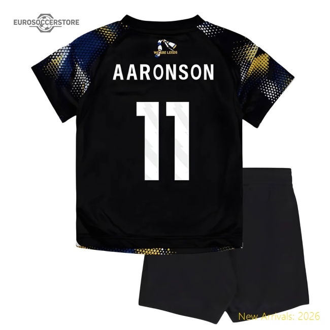 2025-2026 Leeds United Third Baby Kit (Aaronson 11)-Football Jersey Hub