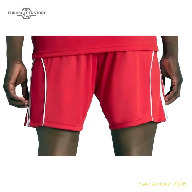 2025-2026 Liverpool Home Shorts (Red)-Football Jersey Hub