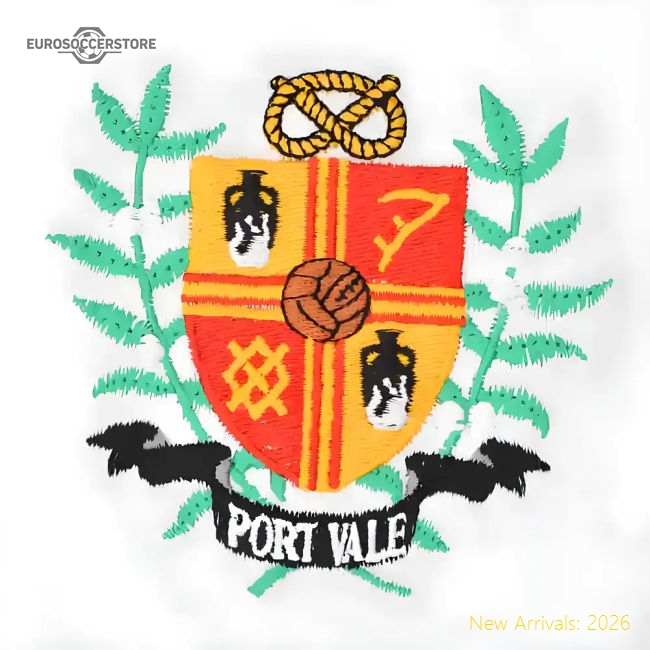 Port Vale 1963-1964 Retro Football Shirt-Football Jersey Hub