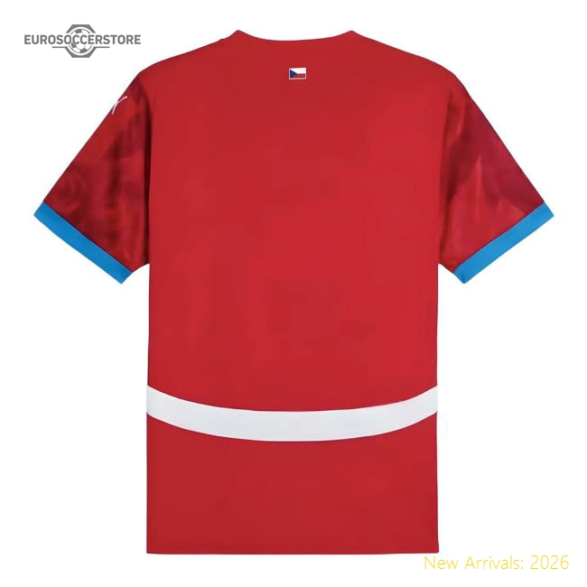 2024-2025 Czech Republic Home Shirt-Football Jersey Hub