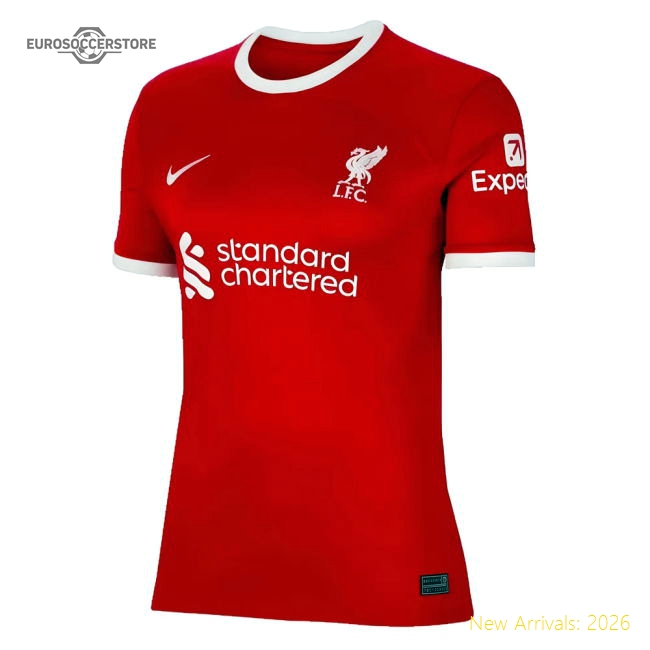 2023-2024 Liverpool Home Shirt (Ladies)-Football Jersey Hub