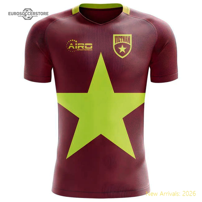 2025-2026 Vietnam Home Concept Football Shirt - Womens-Football Jersey Hub