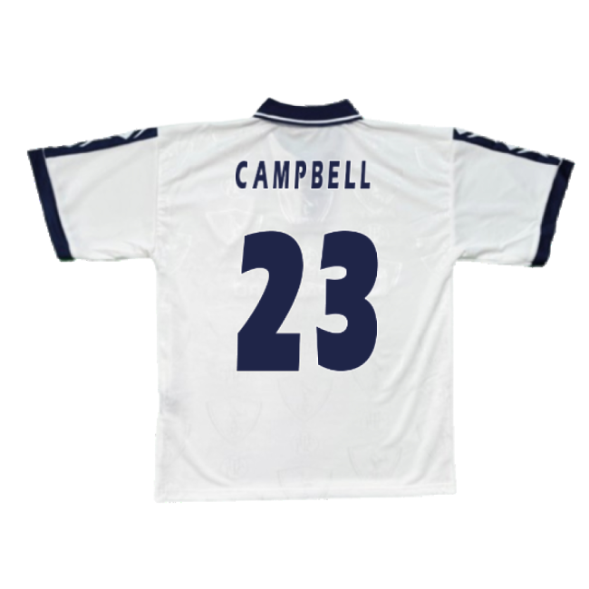 1995-1997 Tottenham Home Pony Shirt (Campbell 23)-Football Jersey Hub