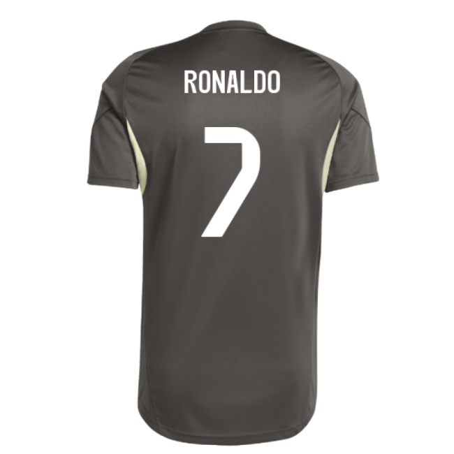 2025-2026 Real Madrid Training Jersey (Utility Grey) (Ronaldo 7)-Football Jersey Hub