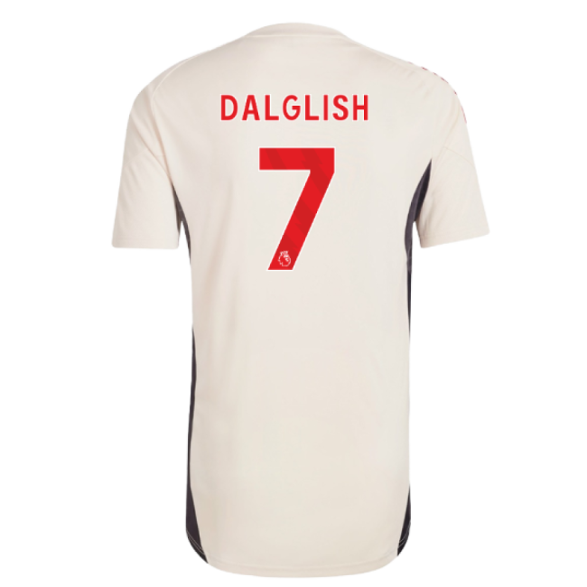 2025-2026 Liverpool Training Jersey (White) (Dalglish 7)-Football Jersey Hub