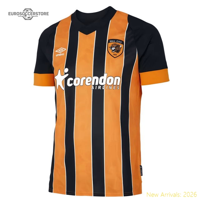 2022-2023 Hull City Home Shirt-Football Jersey Hub