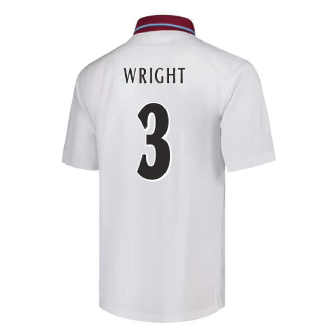 Aston Villa 2000 Away Retro Shirt (Wright 3)-Football Jersey Hub