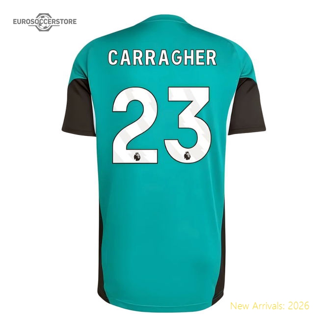 2025-2026 Liverpool EU Training Jersey (Green) (Carragher 23)-Football Jersey Hub