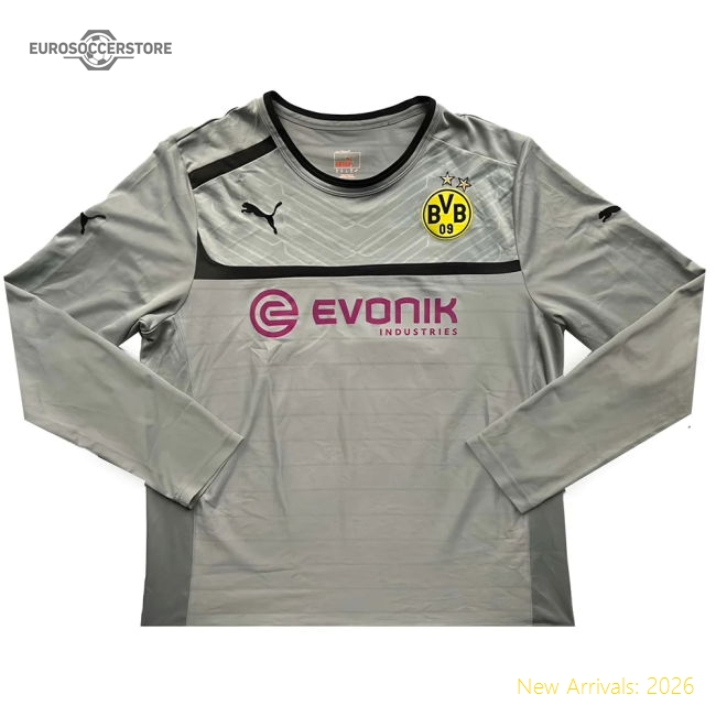 Borussia Dortmund 2012-13 Long Sleeve Puma Training Top (XL) (Very Good)-Football Jersey Hub