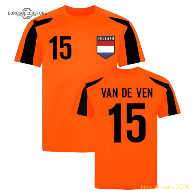 Holland Sports Training Jersey (Micky Van De Ven 15)-Football Jersey Hub