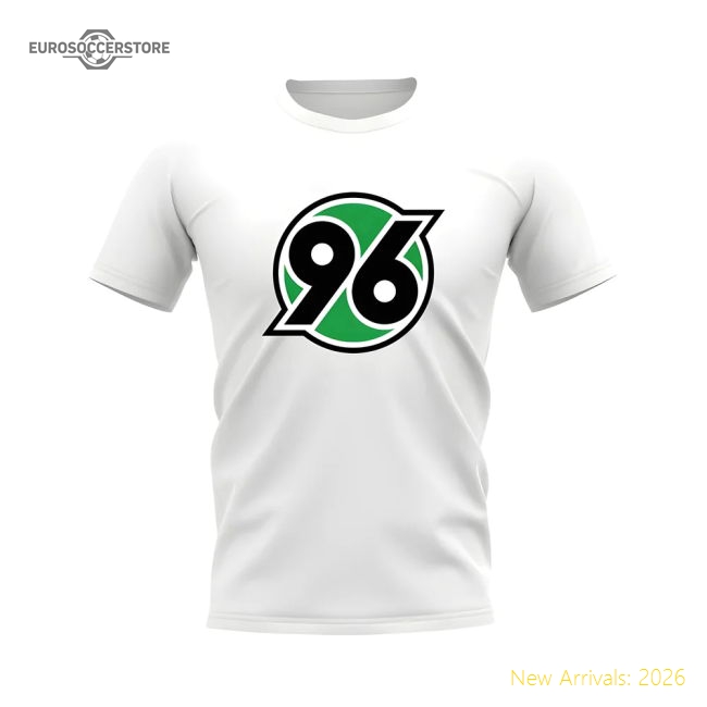 Hannover Badge T-Shirt (White)-Football Jersey Hub