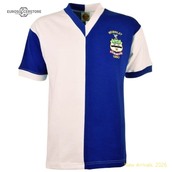 Blackburn 1960 FA Cup Final Retro Football Shirt-Football Jersey Hub